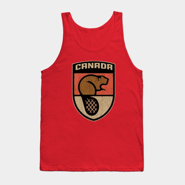 Canada Tank Top by Midcenturydave